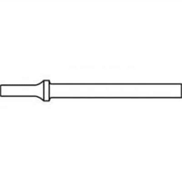 Pneumatic Bit, Strght Punch, .498 Shank Tu